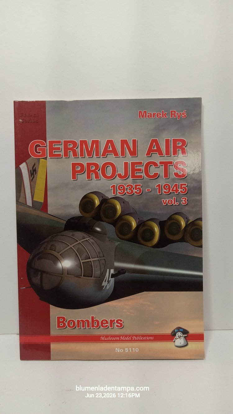 Marek Ryś German Air Projects 1935 1945 Bombers Hardcover - Used